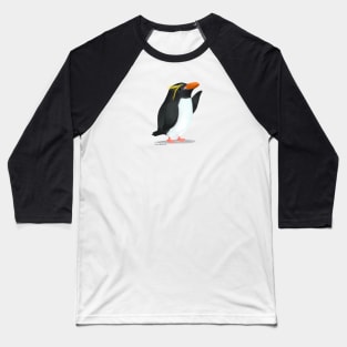Macaroni Penguin Baseball T-Shirt